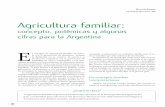 Agricultura familiar - Ciencia Hoy · 2020. 5. 27. · La Subsecretaría de Agricultura Familiar inició un registro que aún se está ejecutando. Sin embargo, al no seguir un tratamiento