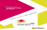 COMUNICACIÓN - Aragon...WeVideo, Powtown, etc.). • Fomentar el trabajo colaborativo entre iguales, la corresponsabilidad y las relaciones positivas entre alumnado de distintos niveles