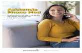 Asistencia Phonomed Bancolombia · 2020. 7. 29. · ORIENTACIÓN PSICOLÓGICA TELEFÓNICA En caso que el aﬁliado o miembro del grupo familiar lo requiera, IGS gestionará la prestación