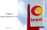 TERPEL Resultados 2T-19 - Terpel – Líder en la distribución de … · 2019. 8. 22. · Después de obtener los permisos para suministrar combustible en 5 aeropuertos en Panamá