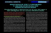 Tierras de Castilla y León: Agricultura 254: 37-42 (2017) SIERA …digital.csic.es/bitstream/10261/166575/1/Plaza-BonillaD... · 2020. 3. 17. · realizó ninguna labor de preparación