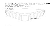 HEKLA/LAKI/ELDFELL/ SV CAMPI/ETNA Spa Manual...VITAL: HEKLA/LAKI/ELDFELL/CAMPI/ETNA Sida 2 av 39 Tack SV Välkommen som kund hos Landskap of Sweden, och tack för ditt val. Den här