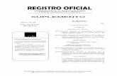SUPLEMENTO oficiales/S.R.O...Que, la Ley Orgánica para la Justicia Laboral y Reconocimiento del Trabajo en el Hogar, publicada en el Suplemento del Registro Oficial Nro. 483, de 20