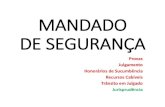 MANDADO DE SEGURANÇA...2020/09/01  · mandado de segurança preventivo reivindica a demonstração de iminente ameaça de lesão a direito, não sendo bastante a simples alegação