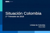 Presentación Situación Colombia 1T18...La recuperación en Colombia se consolidaría en 2018, especialmente en el segundo semestre. ... ** No incluye oro y esmeraldas 00-8,57-0,34