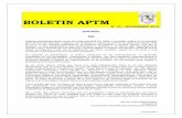 BOLETIN APTM APTM 16-2014.pdf · 2019. 5. 25. · comunicación, relaciona, aplica y evalúa con los conocimientos adquiridos en las áreas del sistema auditivo, vestibular, neurofacial