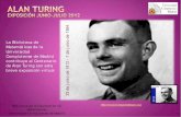 ALAN TURING YEAR - UCMwebs.ucm.es/BUCM/mat/doc20100.pdf · Alan Turing. Miembros del Ratio Club (un grupo interdisciplinario de investigadores principales de jóvenes, que comenzó