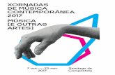 XORNADAS DE MÚSICA CONTEMPORÁNEA MÚSICA [E OUTRAS … · 2019. 2. 27. · Festival COMA, no Instituto Internacional, no Festival de Primavera (Segovia), nos Viernes Musicales C.C.