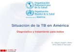 Situación de la TB en América - MINSAL...5 Progresos mundiales en el impacto - 2012 56 millones de pacientes curados, 1995- 2012 22 millones de vidas salvadas desde 1995 2015 ODM