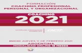 COP 2021 ARGENTINA...• Desafío de creencias que sostienen nuestro mundo emocional. • Predisposiciones emocionales universales. • Estados de ánimo y diseño de futuro. Estados