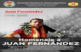 Homenaje a JUAN FERNÁNDEZ AECD - Homenaje a... · 2020. 6. 23. · la importancia que tuvo Juan Fernández en la historia del automovilismo español. BREVES Entrevista reciente y