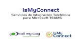 IsMyConnect 2 days agoآ  â€“ Audio conferencia â€“ Video llamadas â€“ Video conferencia â€“ Chat â€“