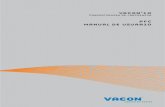 vacon 10 Convertidores de frecuencia · 2019. 9. 23. · Tabla 3.1: Dimensiones del Vacon 10 en milímetros Tamaño Dimensiones (mm) Peso* W H D (kg) MI1 66 160 98 0,5 MI2 90 195