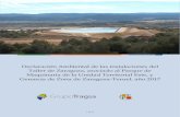 Declaración Ambiental de las instalaciones del Taller de ......Declaración Ambiental Instalaciones del Taller asociado de Zaragoza, y Gerencia de Zona de Zaragoza-Teruel 6 de 31