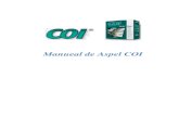 Manueal de Aspel COI - FDR Electrónicose-ruiz.com.mx/todo/manuales/archivos/aspel/manual_aspel... · 2020. 6. 13. · 6 En el menú de Inicio SAE se presentará en programas, ASPEL,