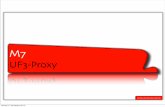 UF#Proxy · 2012. 2. 17. · Xarxes privades virtuals$ Tipus de proxys$ Acc&s a Internet$ viernes 17 de febrero de 12. M7 Proxy Andreu Serracanta Espinalt ... i utilitza per VPNs.