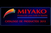 CATALOGO DE PRODUCTOS 2013 - ALCOMEXalcomex.com.mx/.../11/Catalogo-Miyako-mayo2013-v2.0.op_.pdfPRESENTACIÓN Nuestro Catálogo de Productos 2013, es una muestra de algunos de los productos