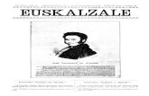  · to que sabía éste y de su amor al euskera. Desde muy joven se le ocurrió la idea de hacer un nucvo Diccionario del baskuenze al castellano, por ser el hecho por el P. Larramendi,