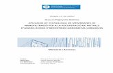 APLICACIÓ DE TECNOLOGIA DE MEMBRANES DE NANOFILTRACIÓ PER A LA RECUPERACIÓ DE METALLS · 2020. 4. 30. · tecnologia aplicada per el tractament i reaprofitament d’aigües. Poden