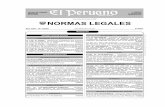 Separata de Normas Legales · 2016. 2. 27. · El Peruano NORMAS LEGALES Lima, jueves 22 de mayo de 2008 372569 R.J. Nº 146-2008-INEI.- Autorizan ejecución de la Encuesta “Estadística