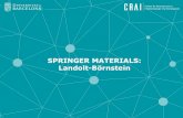 SPRINGER MATERIALS: Landolt-Börnsteindiposit.ub.edu/.../SpringerMaterials_guiaus_072018.pdf• Springer Materials Interactive: funcionalitats com les taules dinàmiques que permeten