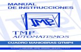 MANUAL DE INSTRUCCIONEStmp-automatismos.info/manuals/100104.pdf · 2020. 3. 25. · MANUAL DE INSTRUCCIONES ©2016. TMP AUTOMATISMOS es una marca registrada propiedad de Grup Tecnoport