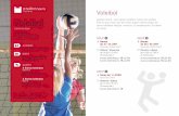 Voleibol · 2016. 9. 7. · ALUMNES de 3r d’EP a 1r d’ESO DATES Del 15 de setembre al 20 de juny QUOTES 2 hores/setmana GRUP A, B 436,95 ( anual) 48,55 Noies 9( mensualitats)