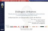 Diálogos Urbanos · 2018. 11. 20. · Diálogos Urbanos . Reestructuración socioeconómica, reconfiguración político-territorial y nuevas representaciones de lo urbano. Santa