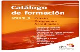 gecsa.comgecsa.com/recursos/v4/news/uploaded/3644_es_Catalogo... · 2013. 11. 26. · GEC Introducción Características Generales del Catálogo de CURSOS de formación estándar