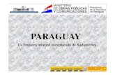 PARAGUAY - UNECE · 2012. 10. 25. · Coronel Oviedo Caaguazú Pedro J. Caballero 2Q 1 T Mb Mi Ms P C O/S/D P Pm LEYENDA Sedimentos Cuaternarios Areniscas terciarias Suite Magmática