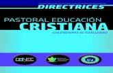Facultad de Teología Asambleas de Dios - PASTORAL EDUCACIîN CRISTIANAcstadonline.es/wp-content/uploads/2016/06/Instr_Past_Edu... · 2016. 11. 17. · PASTORAL EDUCACIîN CRISTIANA