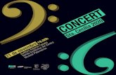 CONCE R T Sta . Cecília 2020 · 2020. 11. 20. · CONCE R T Sta . Cecília 2020 21 de novembre Auditori Antonio Cabeza Banda Simfònica del Centro Musical Paternense 19.00h