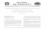 DIARIO DE DEBATES · 2020. 8. 10. · diario de debates toluca, mÉxico, julio 25 de 2019 sesiÓn deliberante de la “lx” legislatura del estado de mÉxico celebrada el dÍa 25