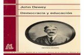John Dewey Democracia y educación · 2020. 7. 24. · La traducción de Lorenzo LUZURIAGA ha sido utilizada con autorización de Editorial LOSADA, S. A. de Buenos Aires. Primera
