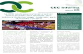 CEC Informa · 2021. 1. 14. · las pymes y a autónomos del sector del comercio que se ha visto afectado seriamente por el impacto de la crisis sanitaria derivada del coronavirus.