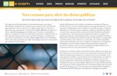Tres razones para abrir los datos públicoseclaponline.jcyl.es/newsletters/2016/septiembre/eboletin.pdf · 2016. 8. 30. · como el Ayuntamiento de Lorca. La apertura de datos no