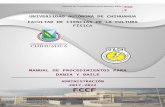 Universidad Autónoma de Chihuahuauniq.uach.mx/documentos/1/SGC/2828dt/2382a/521f.docx · Web viewManual de Procedimiento para danza y baile FCCF ADMINISTRACIÓN 2017-2022 Página
