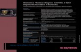 Sistema Hematológico ADVIA 2120i Especificaciones Técnicas · 2018. 10. 11. · Sistema Hematológico ADVIA 2120i Especificaciones de Desempeño Linearidades Leucocitos 0,02-400