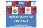 Coloquio América Latina Hoy...COLOQUIO ESTUDIANTIL América Latina Hoy 30 '11/2018 Brno 14:00 18:00 19.00 El Coloquio se celebrará bajo el amable auspicio del Consuladode El Salvador