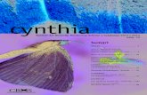 cynthia · 2014. 9. 16. · Editorial Portada Dos Cynthia en un D esprés d’un llarg període sense Cynthia, presentem un número especial i més llarg que correspon a les temporades