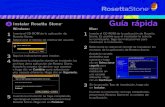 Rosetta Stone 1 Instalar Rosetta Stone Guía rápida signiﬁ cado … · 2019. 10. 2. · Instalar Rosetta Stone ® Inserte el CD-ROM de la aplicación de Rosetta Stone. Es posible