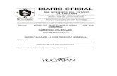 Diario Oficial de 7 de Mayo de 2004. - Yucatán · 2016. 9. 2. · pagina 30 diario oficial merida, yuc., viernes 7 de mayo de 2004. tribunal superior de justicia del estado de yucatan.