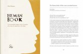 Human Book - Eva-Marxen · 2017. 1. 23. · A mi entender destacan dos funciones principales del libro: por 10 que concierne a los autores, cabría hablar de la transmisión y expresión