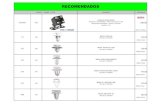 RECOMENDADOS - Macarsmacars.com.ar/descargas/2020-09/RECOMENDADOS.pdf · 2020. 9. 7. · broche tapizado gm corsa / vectra pack de 20 unidades 476.00 9723 n/a broche fij. espejo gm