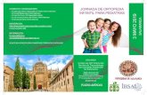 PONENTES YMODERADORES: CAUSA, Salamanca ......JORNADA DE ORTOPEDIA INFANTILPARA PEDIATRAS 2019 A PONENTES YMODERADORES: •Dr. Jorge López Olmedo , Responsable COT Infantil, CAUSA,
