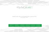 Manual de Instalación para PC - Gadnic...Manual de Instalación para PC Cámaras P2P P2P00012 / P2P00011 / P2P00012 / P2P0012B / P2P010-2 / P2P00011 P2P011-1 / P2P00014 / KP2P0004