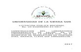 ANEXO A - Universidad de la Sierra Sur BASES LO-920046992... · Web viewUNIVERSIDAD DE LA SIERRA SUR LICITACIÓN PÚBLICA NACIONAL No. LO-920046992-E2-2017 CONSTRUCCIÓN DEL LABORATORIO