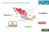 Principales Cadenas de Supermercados en México · 2016. 1. 6. · Principales Cadenas de Supermercados en México . ... (62 %hombres y 38 mujeres) 49.5 millones es la población