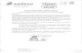 Sadeco - SADECO · 2018. 6. 13. · sadeco 'e) Tratamiento: operación a la que se van a someter Ios residuos de acuerdo con Ios anexos I y Il de la Ley 22/2011 , de 28 de juliO,