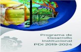 Proyecto de Programa Institucional de Desarrollo 2019-2024 ... Proyecto de Programa Institucional de